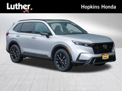 Solar Silver Metallic 2026 Honda CR-V Hybrid Sport-L