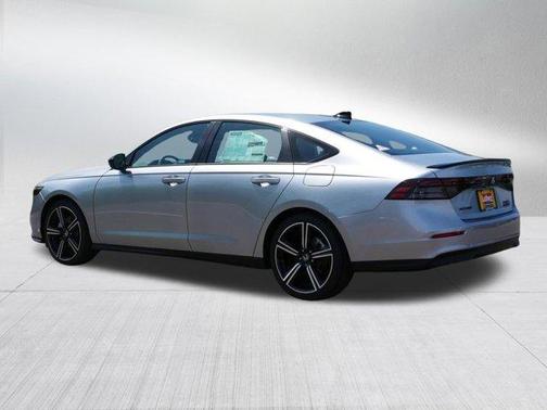 Solar Silver Metallic 2026 Honda Accord Hybrid Sport