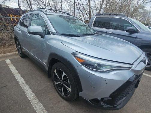 Sonic Silver 2024 Toyota Corolla Cross Hybrid XSE
