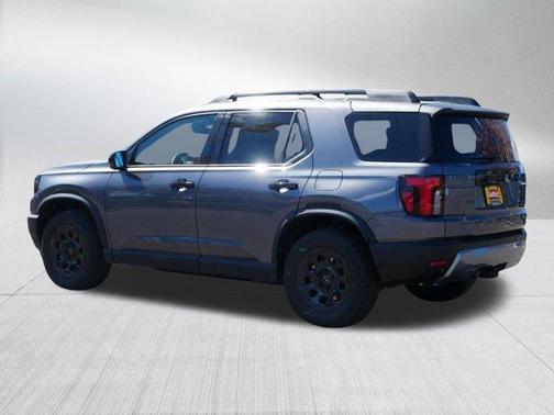 Modern Steel Metallic 2026 Honda Passport TrailSport Elite Blackout