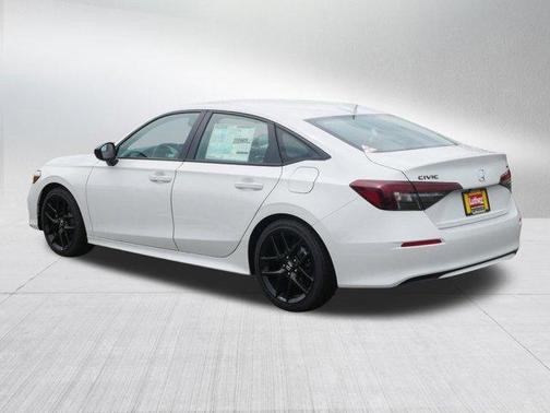 Platinum White Pearl 2026 Honda Civic Sport