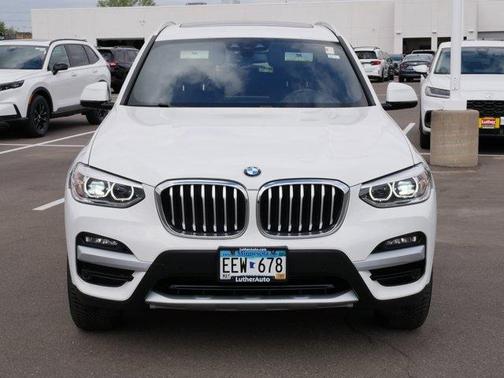 Alpine White 2020 BMW X3 xDrive30i