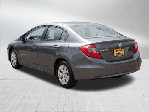 Polished Metal Metallic 2012 Honda Civic LX