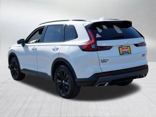 Platinum White Pearl 2026 Honda CR-V Hybrid Sport Touring