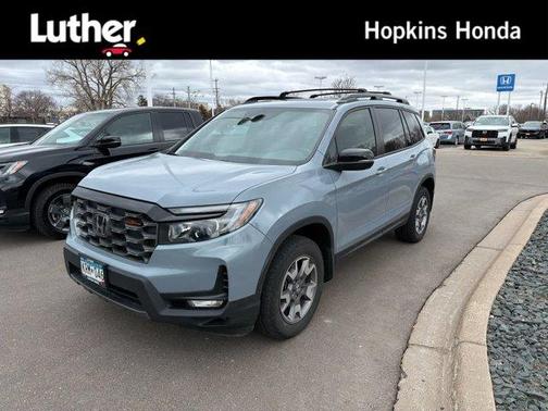 Sonic Gray Pearl 2023 Honda Passport TrailSport