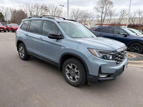 Sonic Gray Pearl 2023 Honda Passport TrailSport