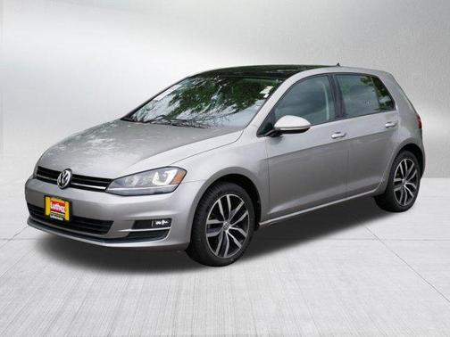 Tungsten Silver Metallic 2015 Volkswagen Golf Auto TSI S w/Sunroof