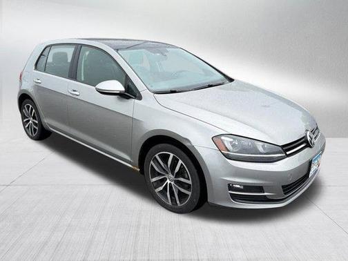 Tungsten Silver Metallic 2015 Volkswagen Golf Auto TSI S w/Sunroof