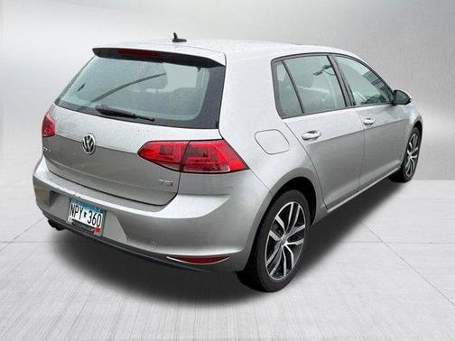 Tungsten Silver Metallic 2015 Volkswagen Golf Auto TSI S w/Sunroof