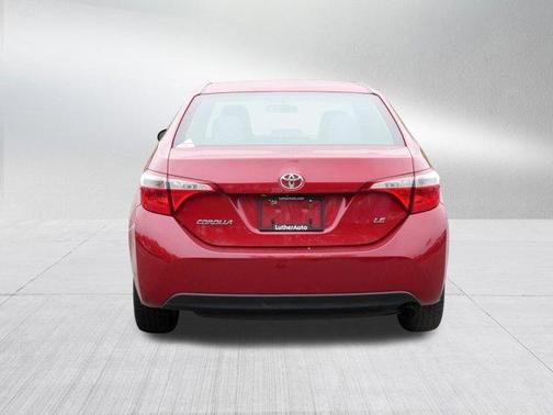 Barcelona Red Metallic 2016 Toyota Corolla LE Plus