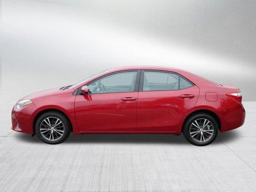 Barcelona Red Metallic 2016 Toyota Corolla LE Plus
