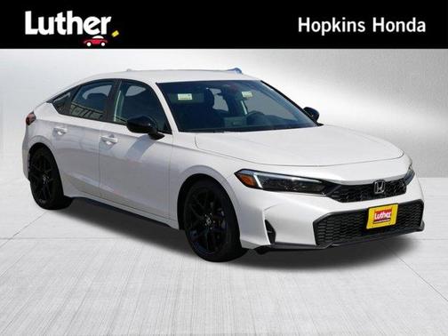 Platinum White Pearl 2026 Honda Civic Sport