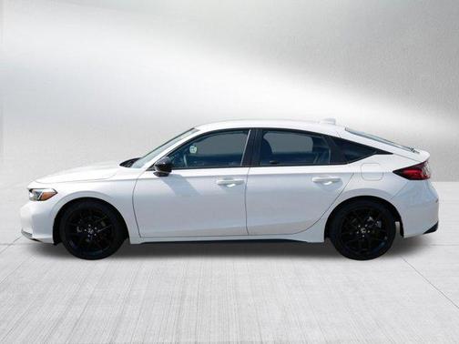 Platinum White Pearl 2026 Honda Civic Sport