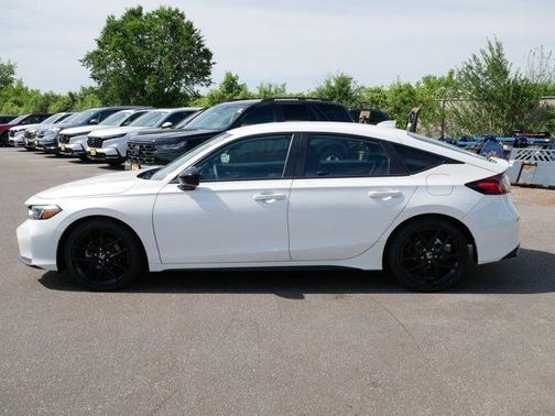 Platinum White Pearl 2026 Honda Civic Sport