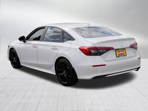 Platinum White Pearl 2023 Honda Civic Sport