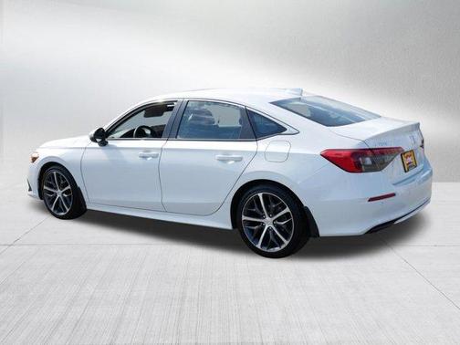 Platinum White Pearl 2023 Honda Civic Touring