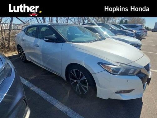 Pearl White 2017 Nissan Maxima 3.5 SL