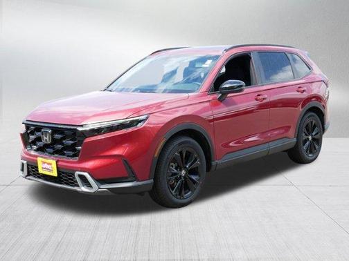 Radiant Red Metallic 2026 Honda CR-V Hybrid Sport Touring