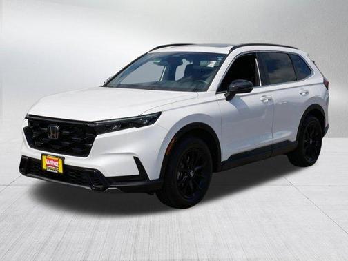 Platinum White Pearl 2025 Honda CR-V Hybrid Sport