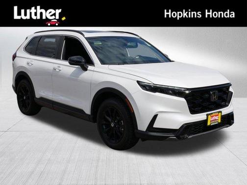 Platinum White Pearl 2025 Honda CR-V Hybrid Sport
