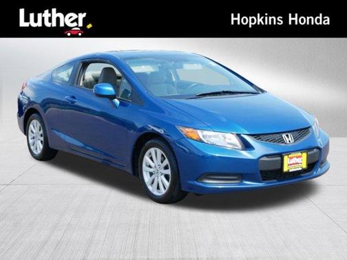 Dyno Blue Pearl 2012 Honda Civic EX