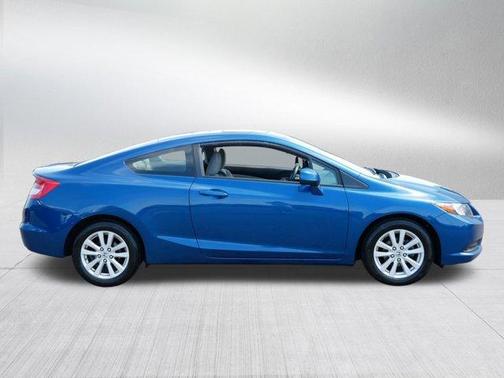 Dyno Blue Pearl 2012 Honda Civic EX