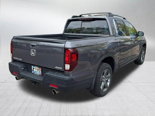 Modern Steel Metallic 2023 Honda Ridgeline RTL-E