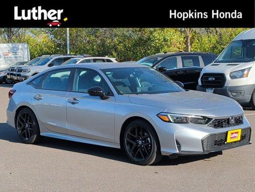 Solar Silver Metallic 2026 Honda Civic Sport