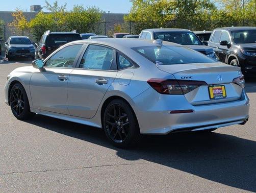 Solar Silver Metallic 2026 Honda Civic Sport