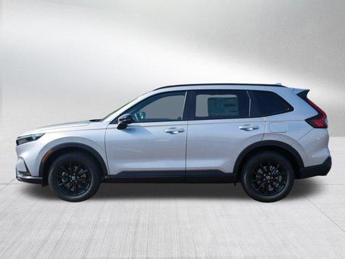 Solar Silver Metallic 2026 Honda CR-V Hybrid Sport