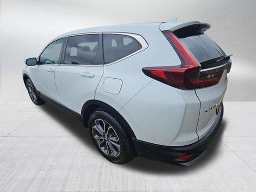 Platinum White Pearl 2021 Honda CR-V EX