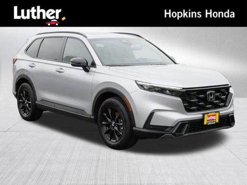 Solar Silver Metallic 2026 Honda CR-V Hybrid Sport-L
