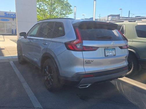 Solar Silver Metallic 2026 Honda CR-V Hybrid Sport-L