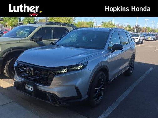 Solar Silver Metallic 2026 Honda CR-V Hybrid Sport-L