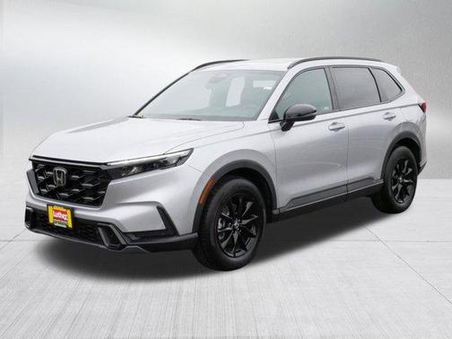 Solar Silver Metallic 2026 Honda CR-V Hybrid Sport-L