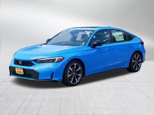 Boost Blue Pearl 2026 Honda Civic Hybrid Sport Touring