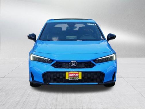 Boost Blue Pearl 2026 Honda Civic Hybrid Sport Touring