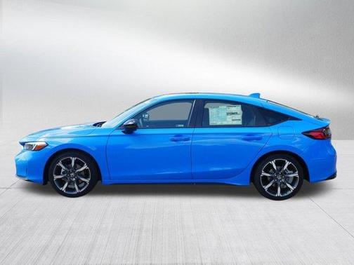 Boost Blue Pearl 2026 Honda Civic Hybrid Sport Touring