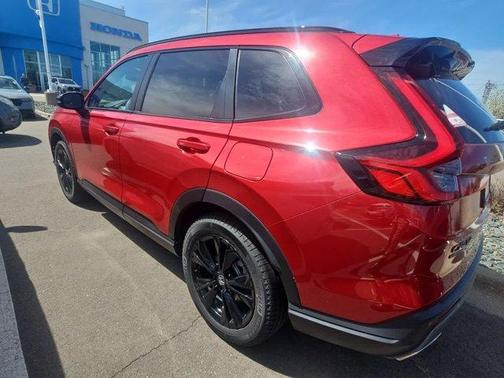 Radiant Red Metallic 2026 Honda CR-V Hybrid Sport Touring