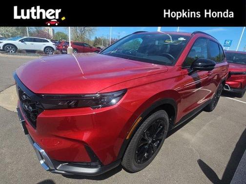Radiant Red Metallic 2026 Honda CR-V Hybrid Sport Touring