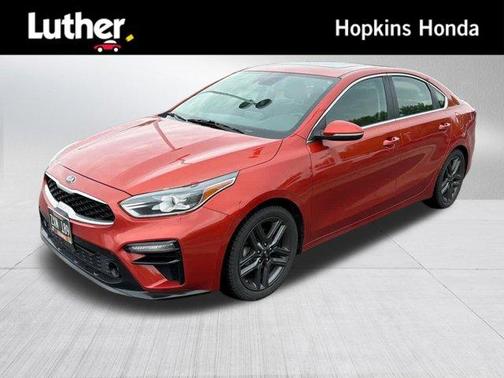 Fire Orange 2019 Kia Forte EX