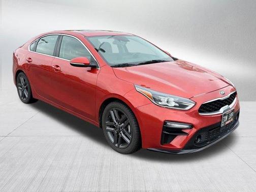 Fire Orange 2019 Kia Forte EX