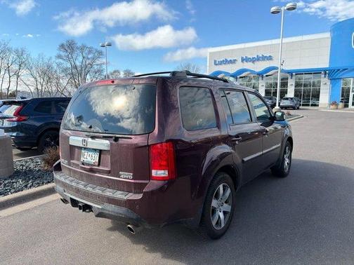 Dark Cherry Pearl 2015 Honda Pilot Touring