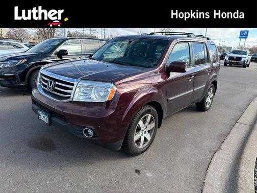 Dark Cherry Pearl 2015 Honda Pilot Touring