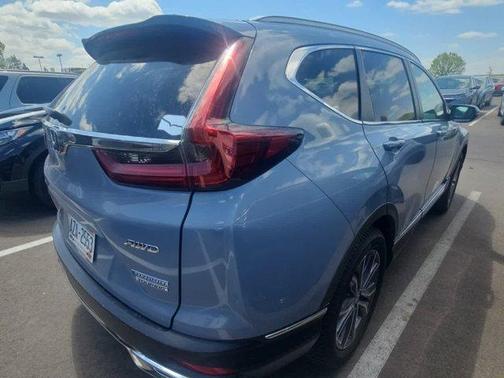 Sonic Gray Pearl 2021 Honda CR-V Hybrid Touring