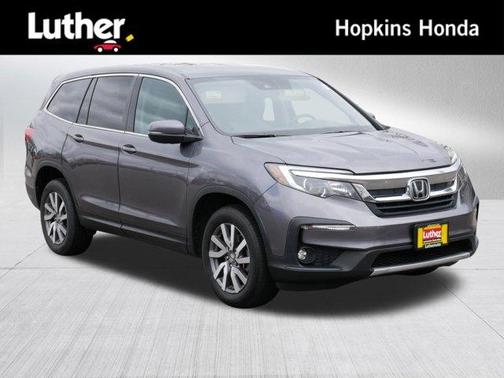 Modern Steel Metallic 2021 Honda Pilot EX SUV