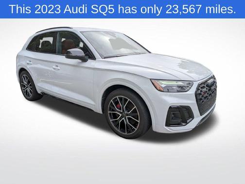 Glacier White Metallic 2023 Audi SQ5 3.0T Premium Plus
