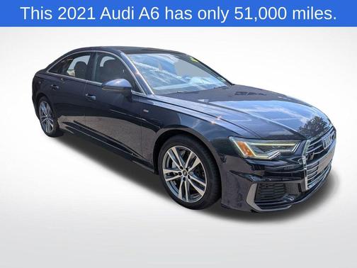 Firmament Blue Metallic 2021 Audi A6 55 Premium Plus