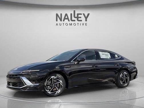 Black 2026 Hyundai SONATA SEL Sport