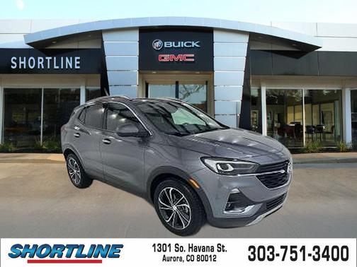 Satin Steel Metallic 2022 Buick Encore GX Essence